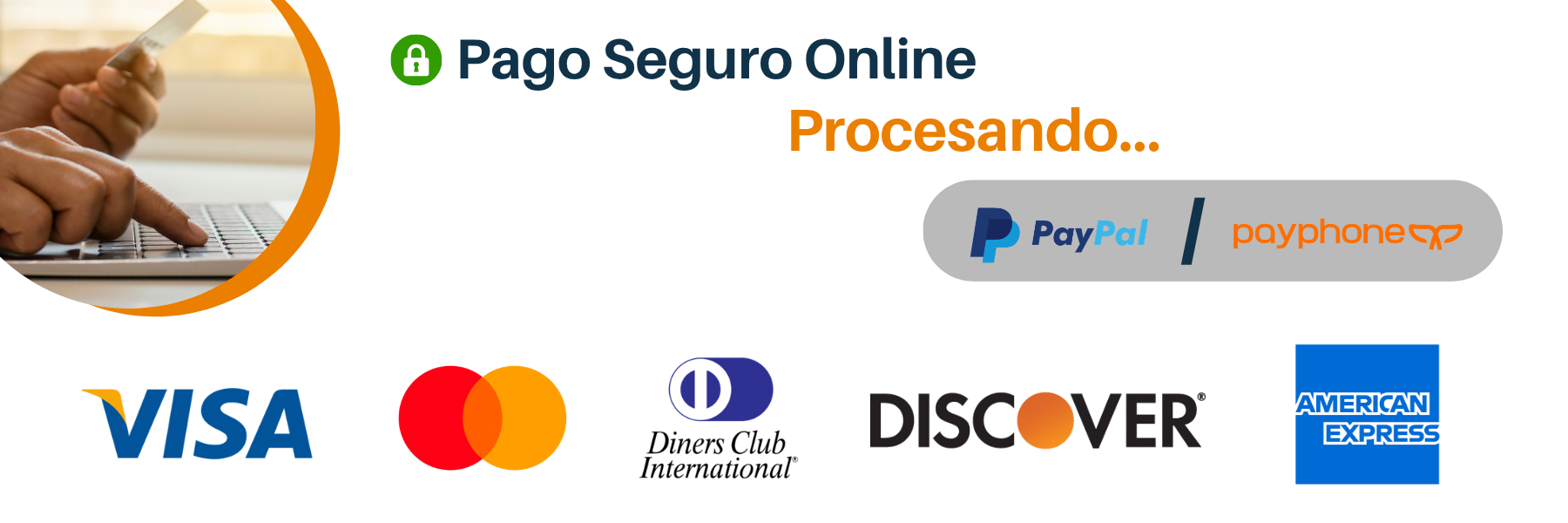 Métodos de pago aceptados